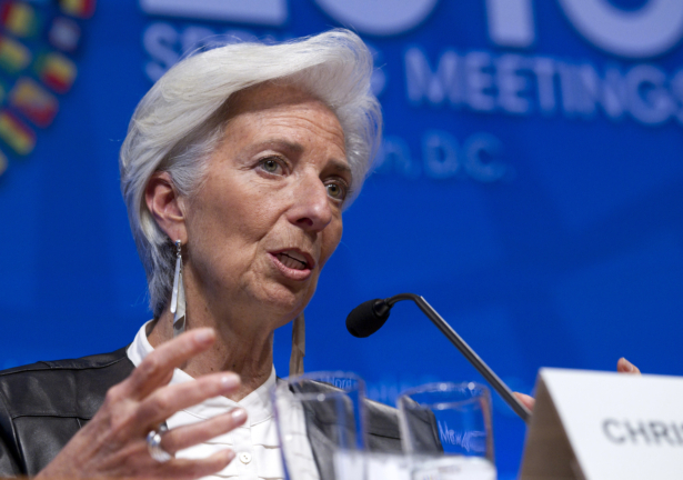 International Monetary Fund Managing Director Christine Lagarde