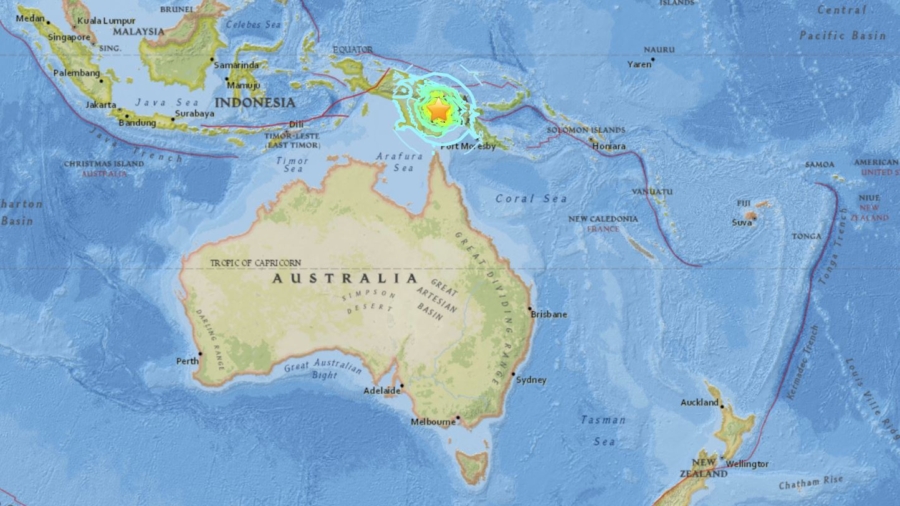 Powerful Quake Hits Central Papua New Guinea, Disrupts Oil and Gas Operations