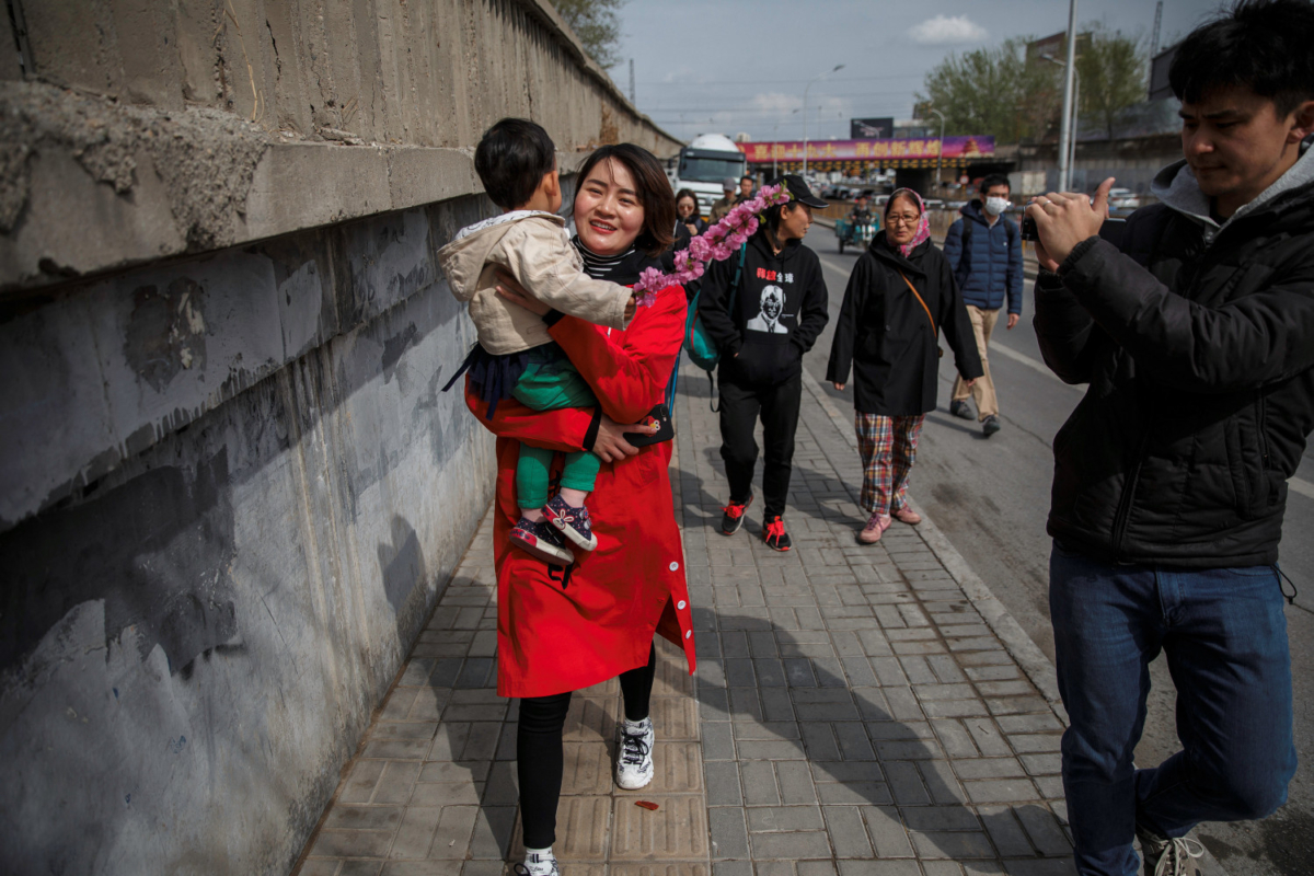 Li Wenzu, wife of detained Chinese rights lawyer Wang Quanzhang