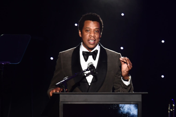 American rapper and businessman, Shawn Corey Carter, known professionally as JAY-Z, 