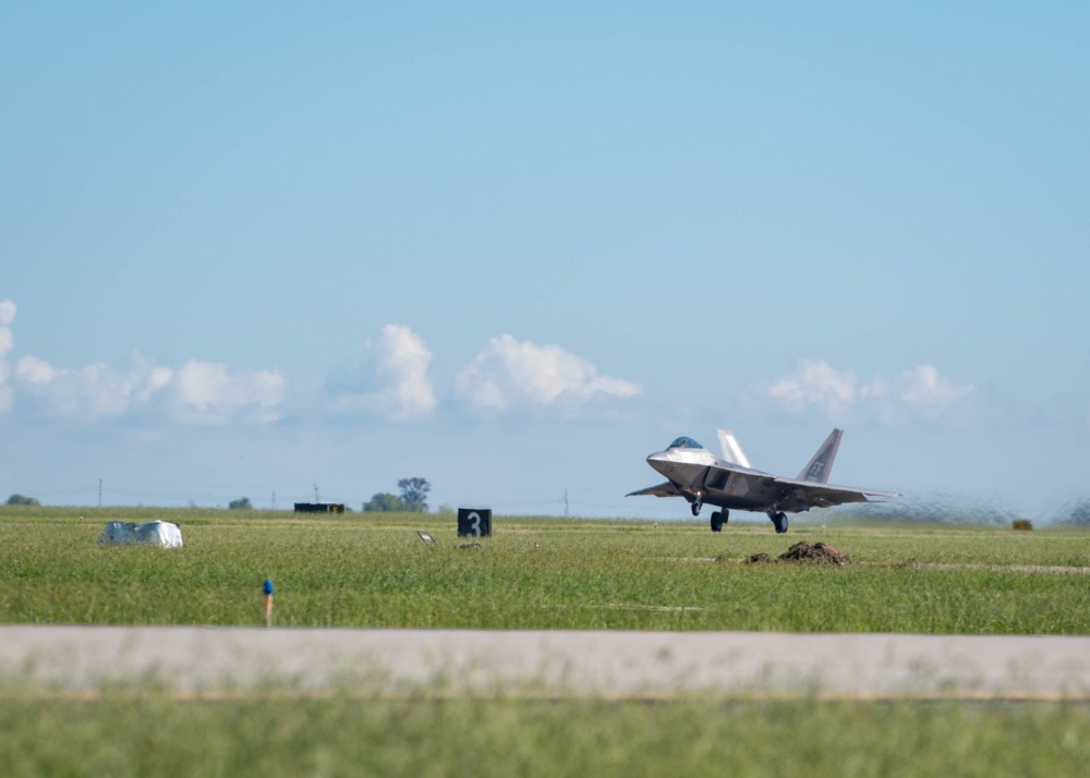Air Force moves jets ahead of hurricane