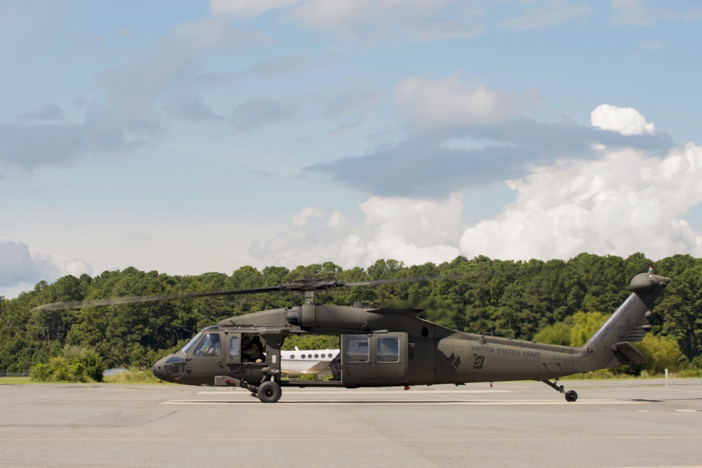 Air Force moves helicopters ahead of hurricane