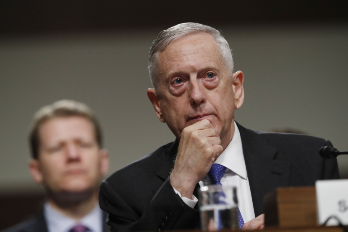 Defense Secretary James Mattis
