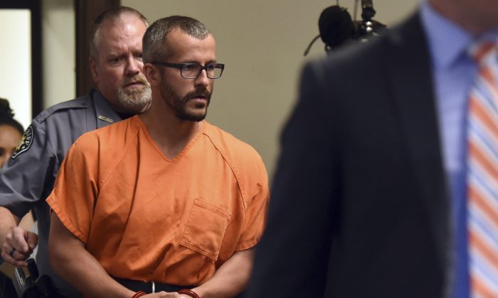 chris watts in court