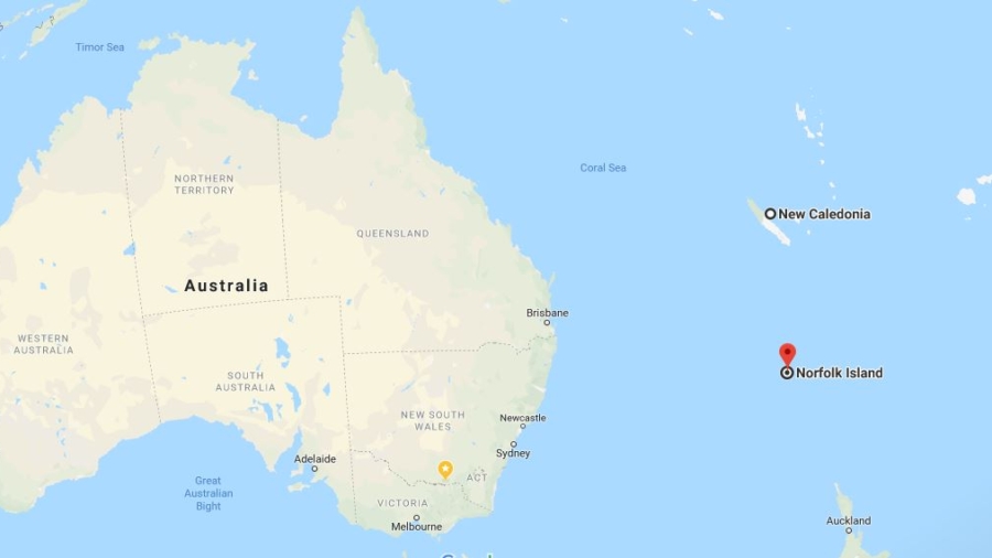 Magnitude 6 Earthquake Strikes Northeast Of Australia S Norfolk Island