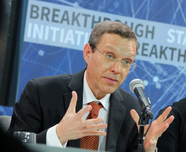 Avi Loeb speaks at press conference