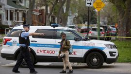 Woman Dies, 10 Officers Hurt When Vehicles Crash in Chicago
