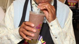 Delivery Man Caught Sipping Milkshake Moments Before Handing It to Customer