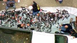 Suspect out of Jail After 1,000 Guns Seized From Los Angeles Mansion