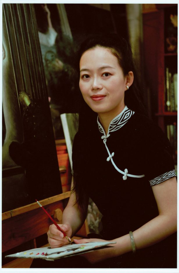 Oil painting artist and NTD Figure Painting Competition jury panelist Xiaoping Chen
