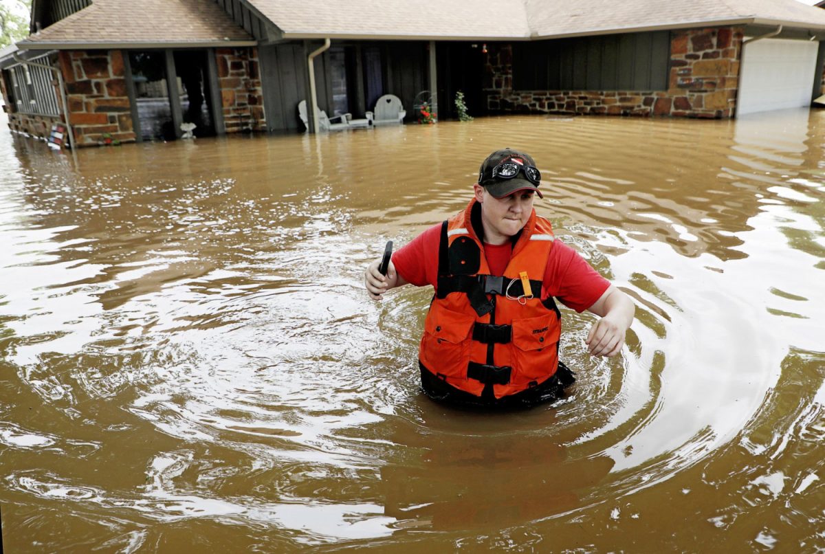 Tulsa, Arkansas River floodings