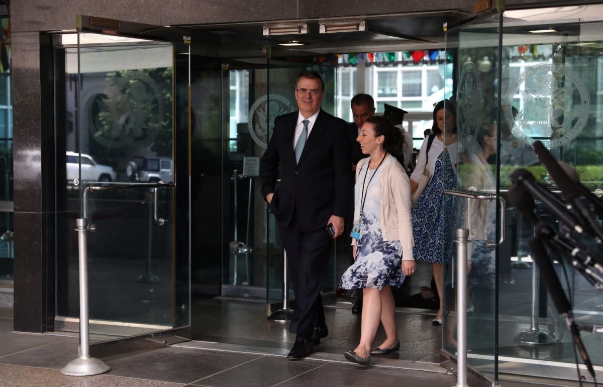 Mexican Foreign Minister Marcelo Ebrard