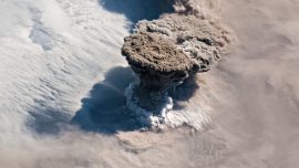 This Is What an Erupting Volcano Looks Like From Space