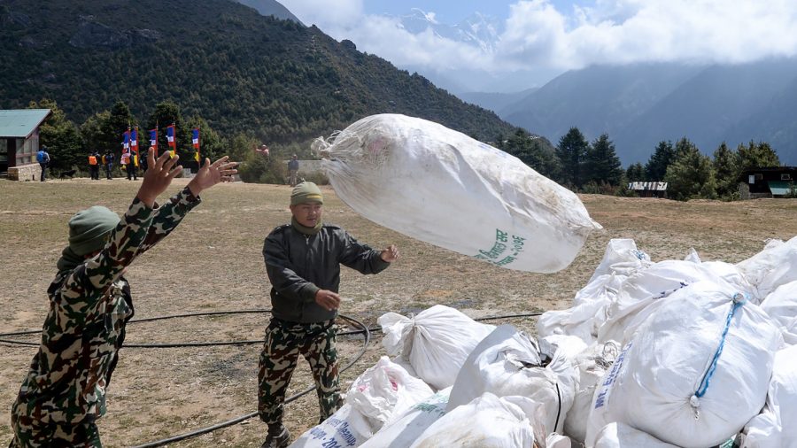 Over 24,000 Pounds of Trash Removed From Everest as Cleanup Crew Unearth Bodies