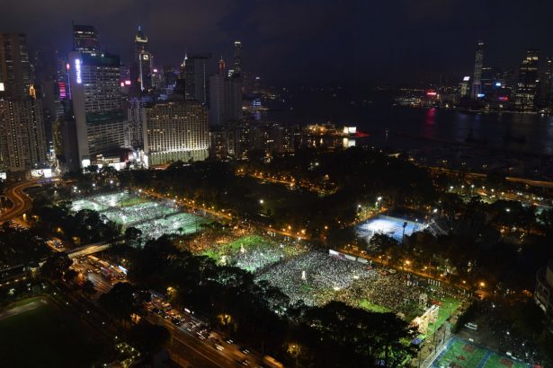 tiananmen massacre anniversary hong kong vigil