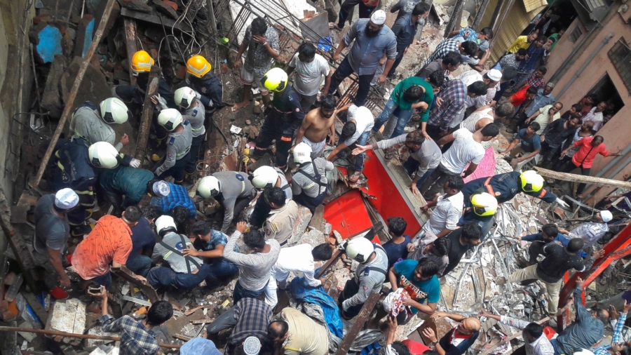 ‘Up to 50’ Feared Trapped, 4 Confirmed Dead After Building Collapse in Mumbai