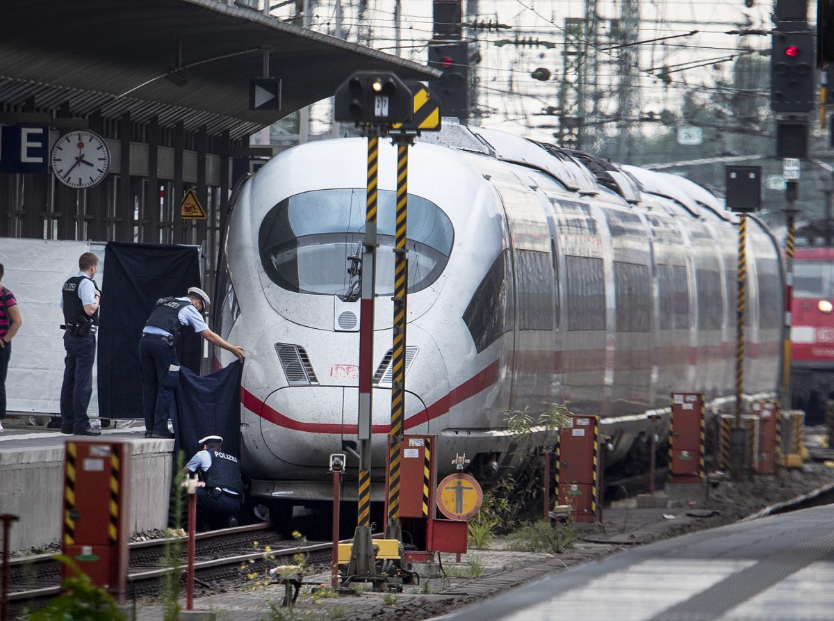 boy killed by train after push