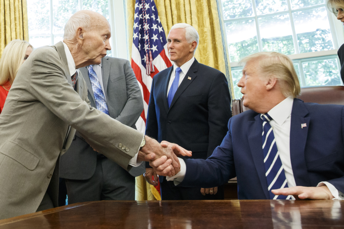 Donald Trump, Mike Pence, Michael Collins