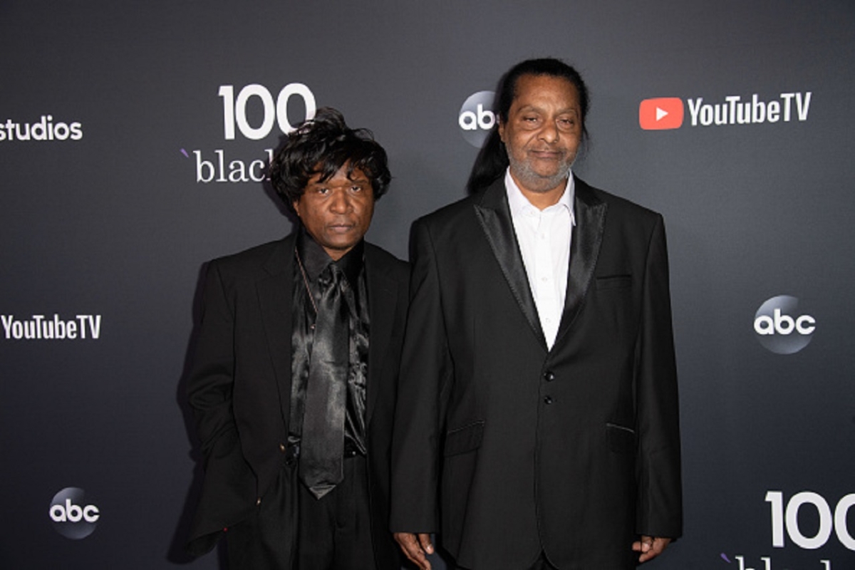 Bruce Jackson and Alfred Jackson attend Black-ish 100th Episode Celebration at Walt Disney Studios in Burbank, Calif.