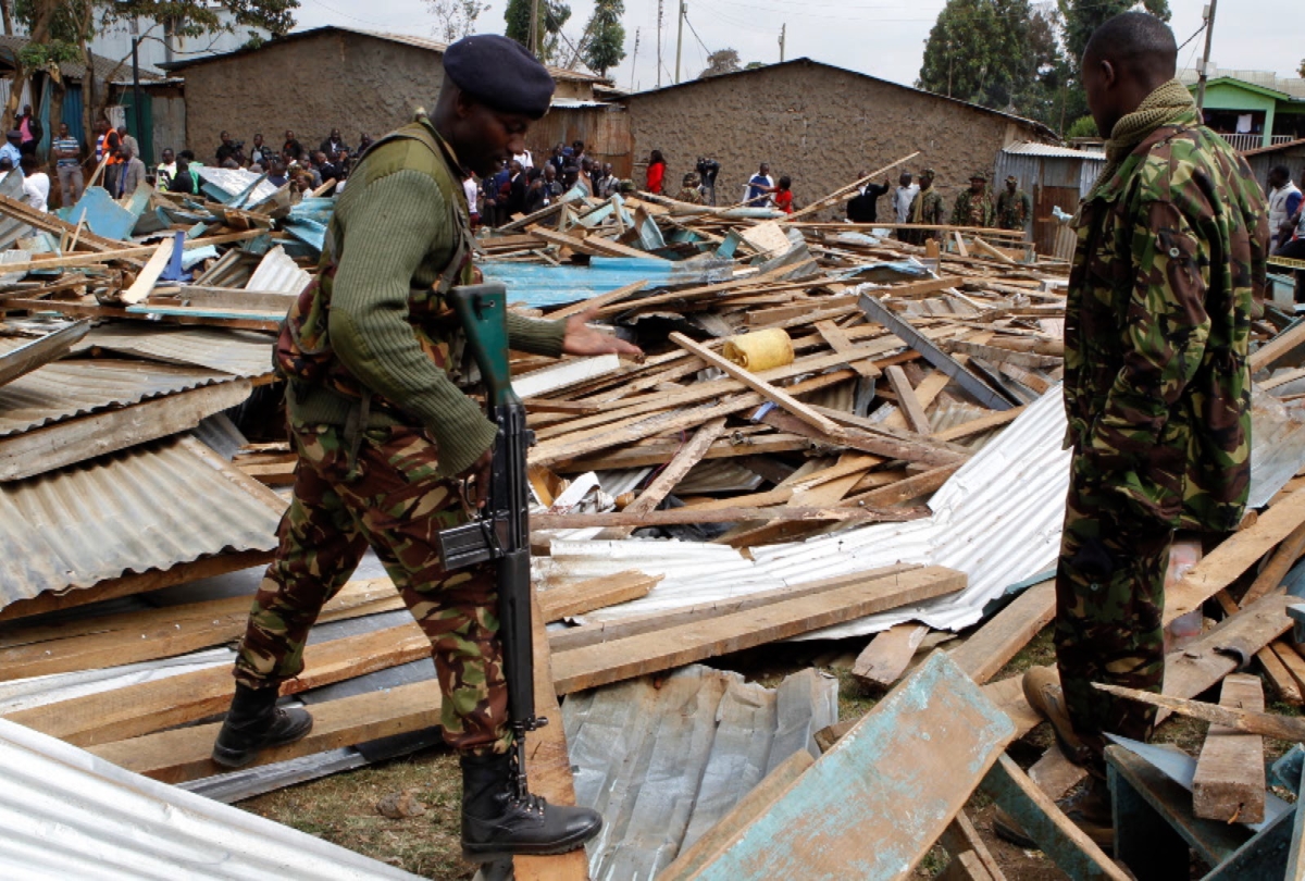 Collapsed building in Kenya 11