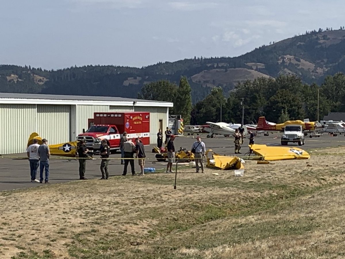 Plane Crash Kills as FlyIn Set to Start in Oregon