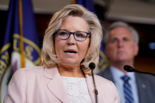 House Republican Conference Chair Liz Cheney speaks at a news conference on Capitol Hill in Washington, U.S., May 8, 2019. (Aaron P. Bernstein/Reuters, File Photo)