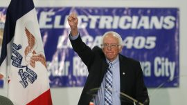 Trump Supporter Grabs the Mic at Bernie Sanders Rally in Iowa: ‘Socialism doesn’t work’
