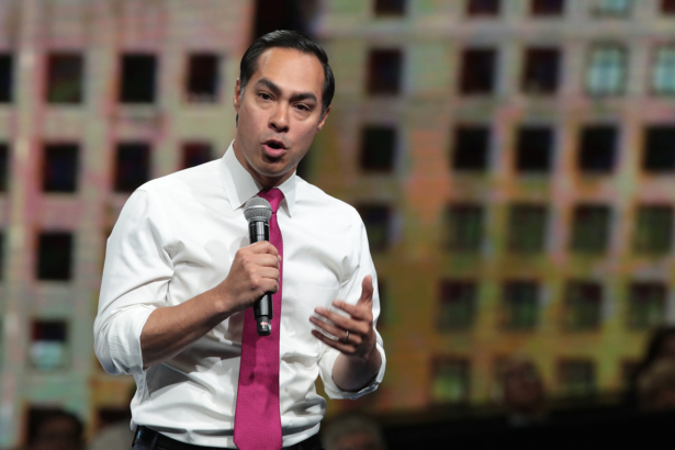 Julián Castro speaks at the Liberty and Justice Celebration