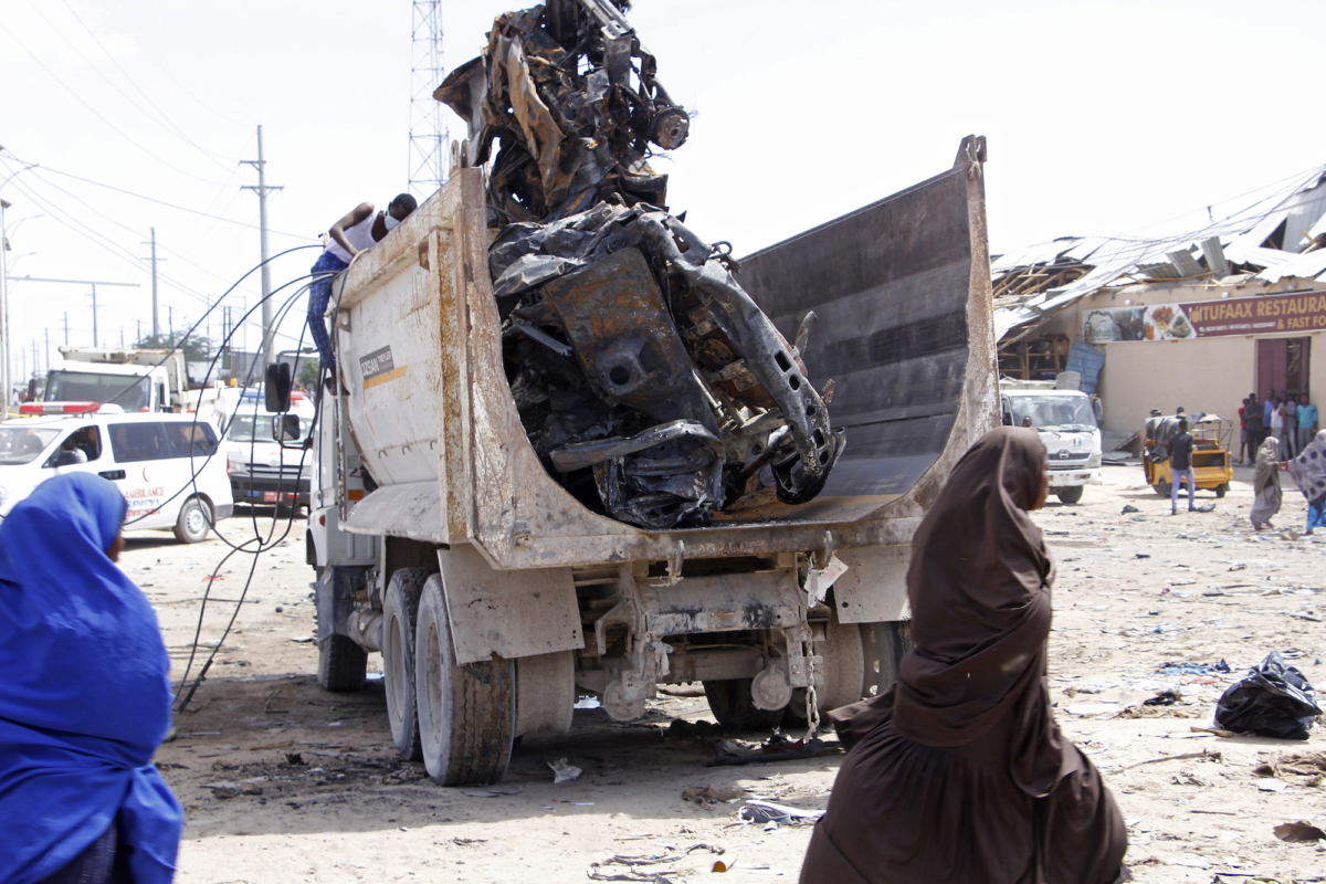 somalia truck bomb