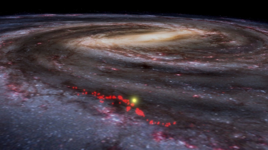 Titanic Wave of Star-Forming Gases Found in Milky Way