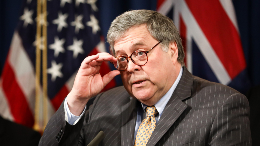 DOJ Says Judge Questioned Barr’s Handling of Mueller Report With ‘No Basis’