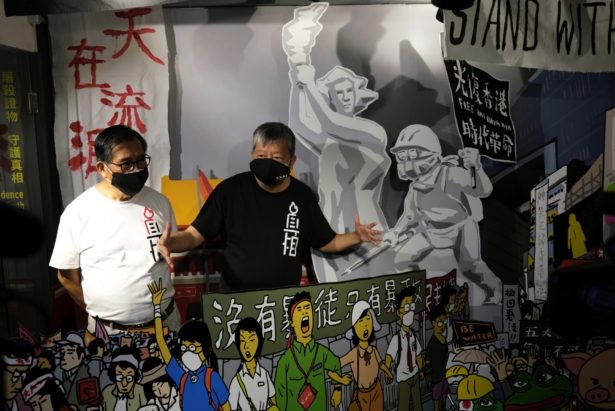 HEALTH-CORONAVIRUS-HONGKONG-TIANANMEN