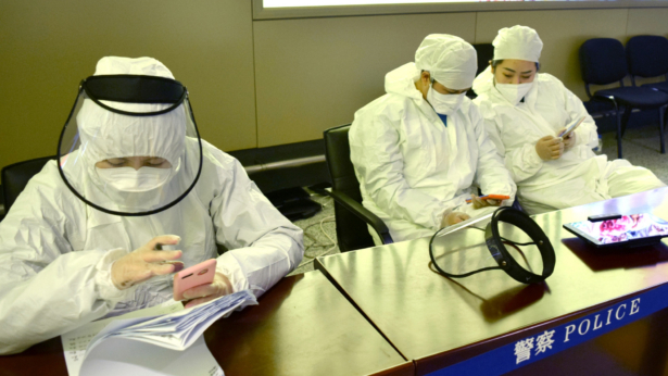 Harbin-airport-workers-virus