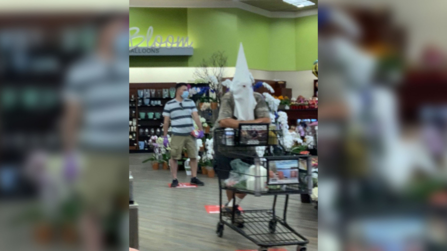 Man Who Wore What Appeared to Be a KKK White Hood to the Grocery Store Won’t Be Charged With a Crime
