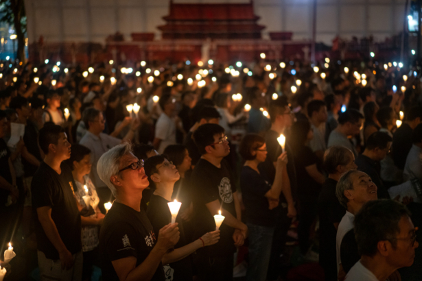 Candlelight vigil