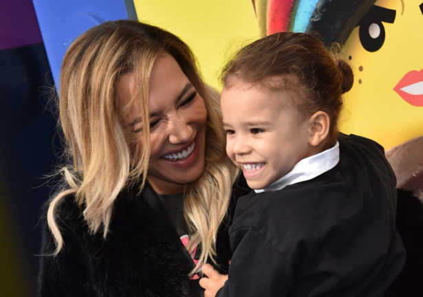Actress Naya Rivera and son Josey Hollis Dorsey