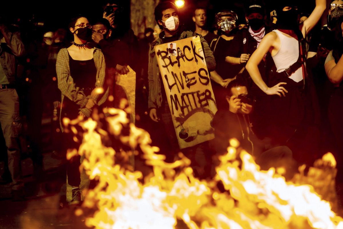 BLM protest in Portland