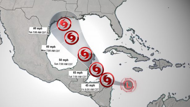 The second tropical system