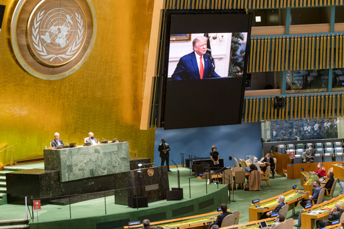 Trump at UN