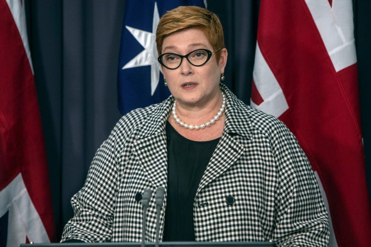 Australian Foreign Minister Marise Payne