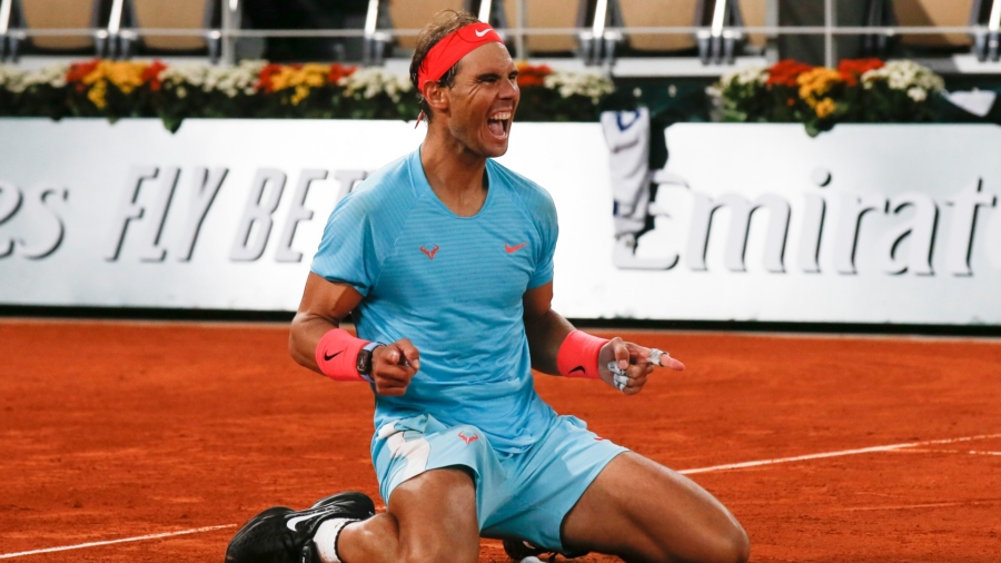 Nadal wins French Open, Ties Federer With 20 Slam Titles
