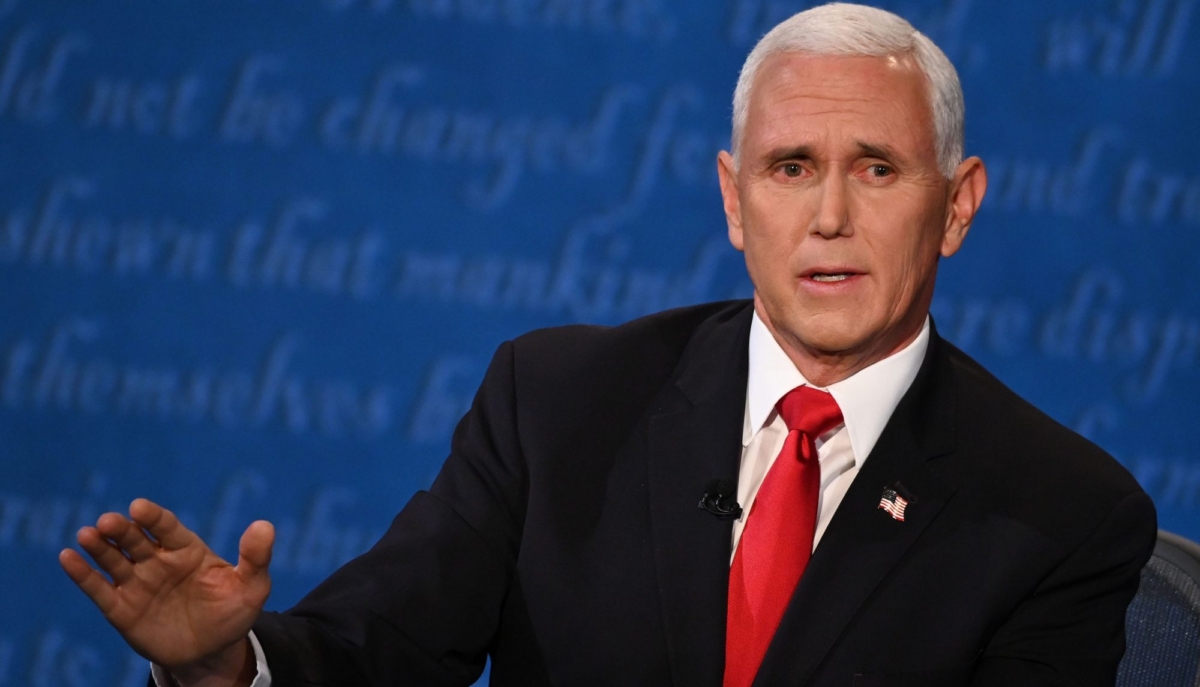 U.S. Vice President Mike Pence speaks