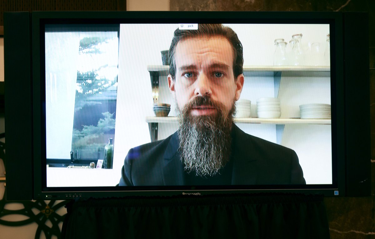Twitter CEO Jack Dorsey testifies