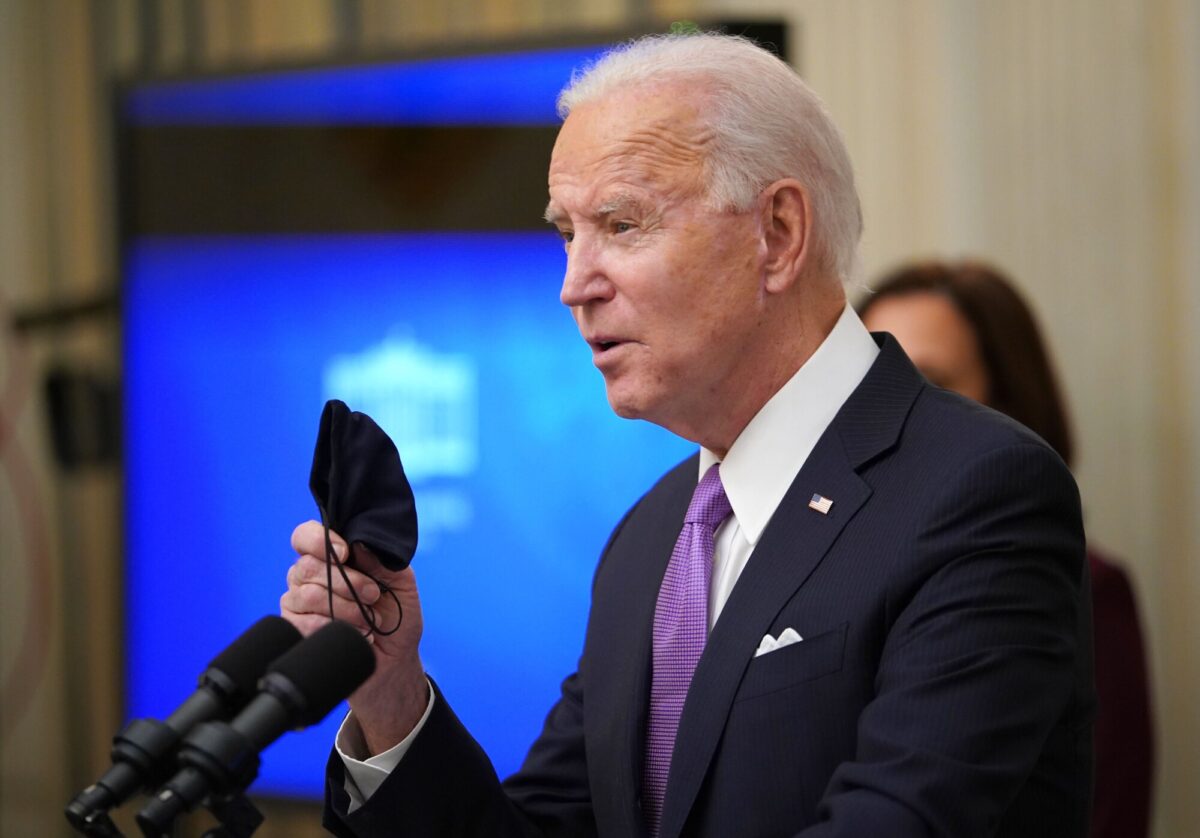 Biden speaks about the CCP virus response