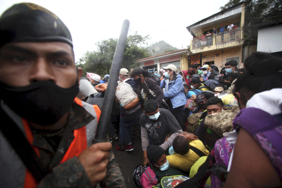 Honduran migrants