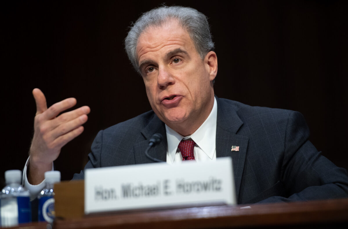 US-POLITICS-JUSTICE-HOROWITZ