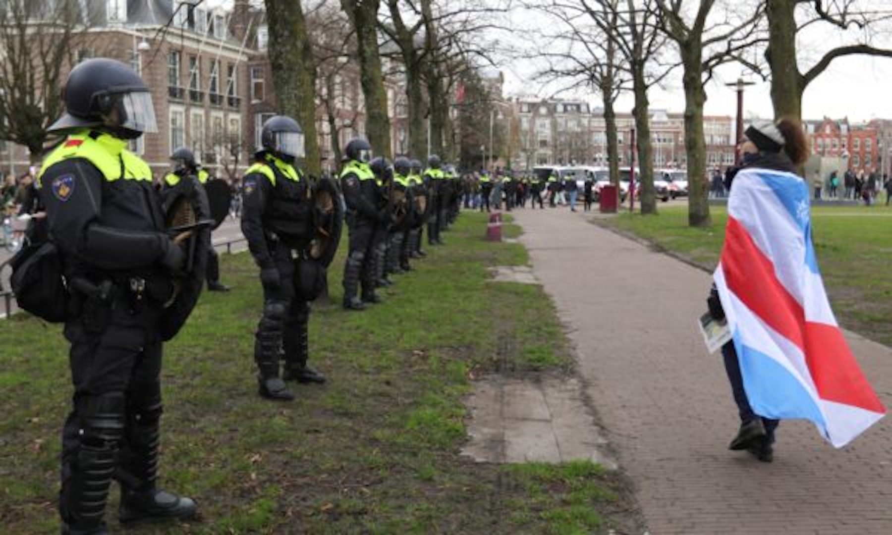 Dutch Police Detain 240 Nationwide As Anti-Lockdown Protests Turn Violent