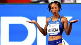 Olympic Hurdles Champion McNeal Denies Testing Positive for Banned Substance