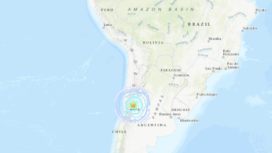 Magnitude 6.4 Earthquake Strikes Northwestern Argentina USGS