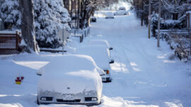 Foot of Snow Blankets Parts of Midwest, Disrupts Travel